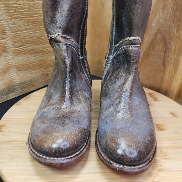 Bed Stu Manchester Tall Soft Leather Boots - Picture 3 of 13